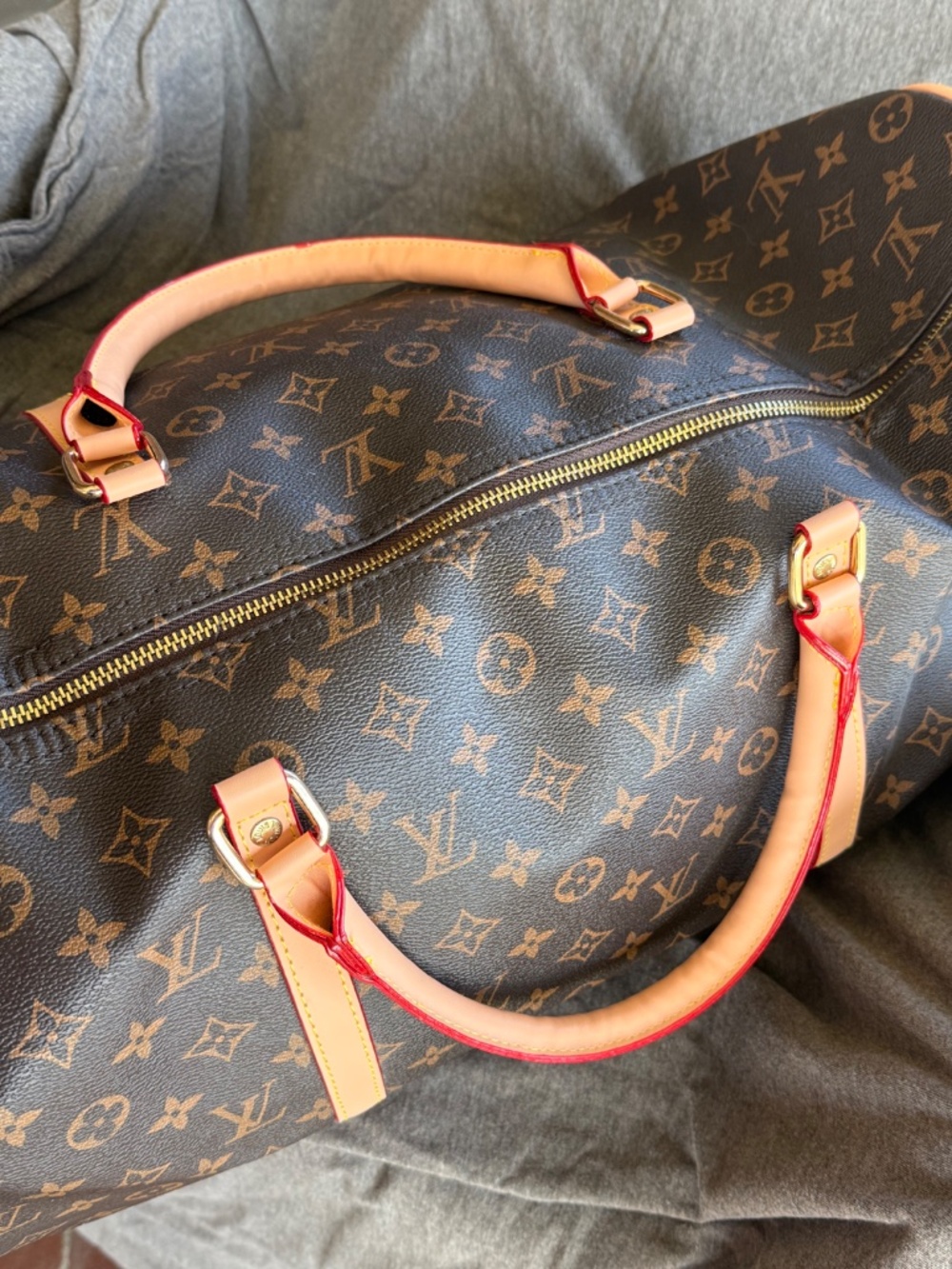 Louis Vuitton Monogram Keepall Bandoulière 55 (M41414) – Brand New, Never Used. - Picture 2 of 10